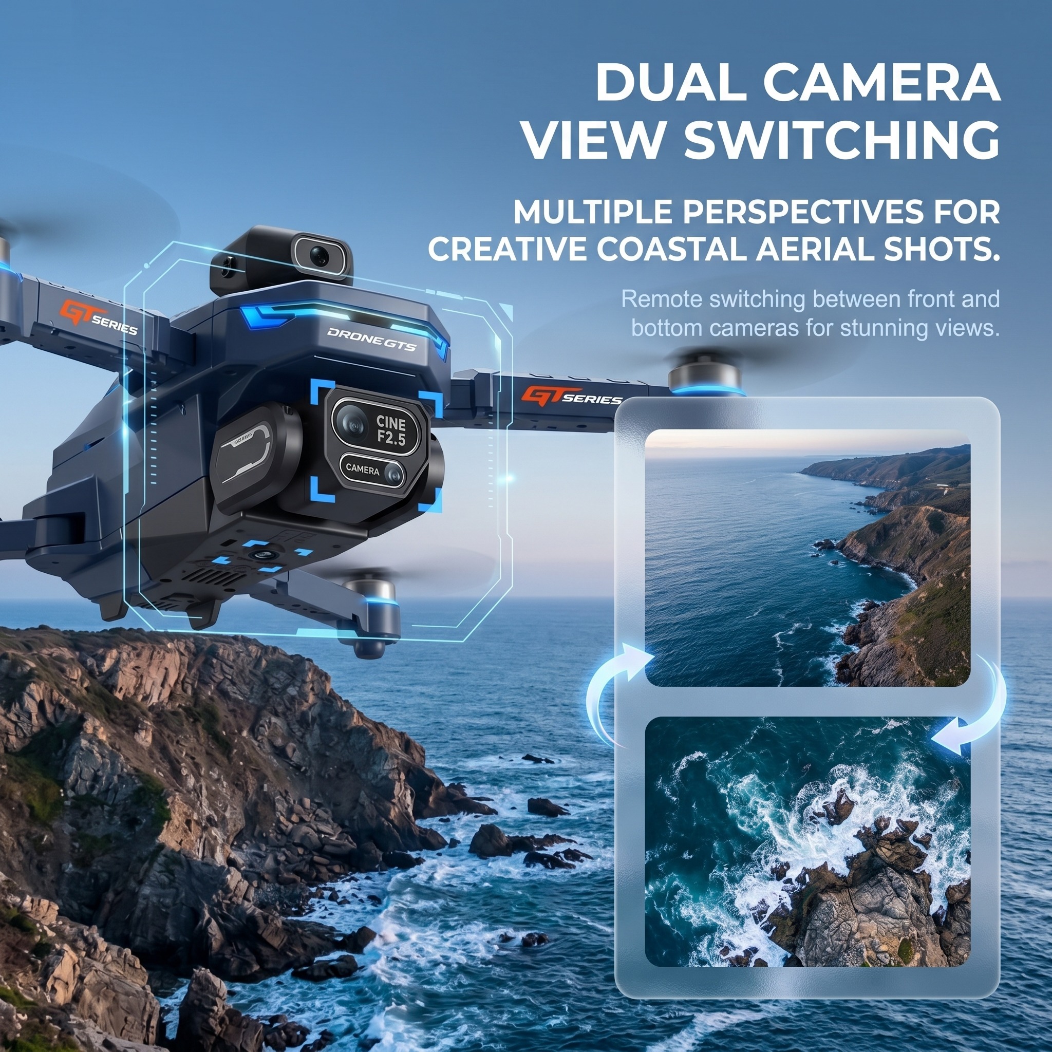 New Drone GT8 8K Professional  – Drone Gt8 Rc recenzja i cena